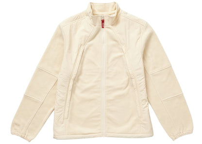Supreme Polartec Zip Up Jacket Natural