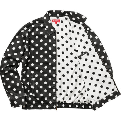 Supreme Polka Dots Rayon Work Jacket Black