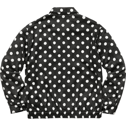 Supreme Polka Dots Rayon Work Jacket Black