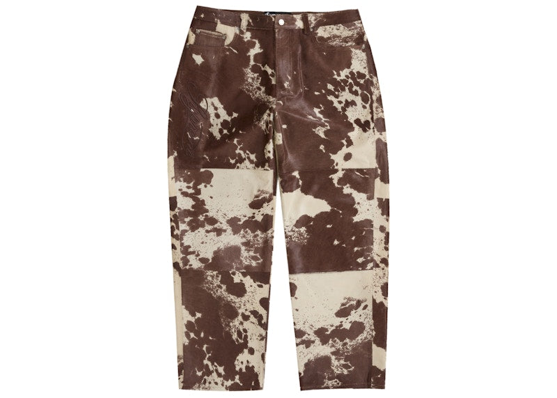 Supreme Ponyhair Loose Fit 5-Pocket Jean Cow