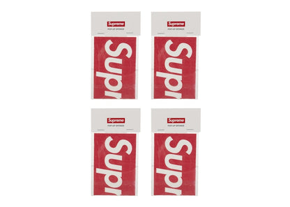 Supreme Pop-Up Sponge (Set of 4) Red
