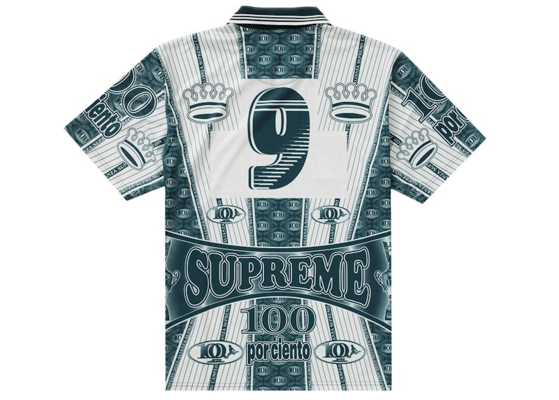 Supreme Por Ciento Soccer Jersey Green