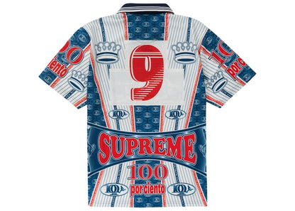 Supreme Por Ciento Soccer Jersey Navy
