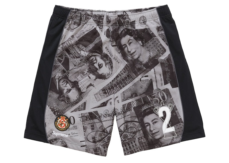 Supreme Pounds Soccer Short Black