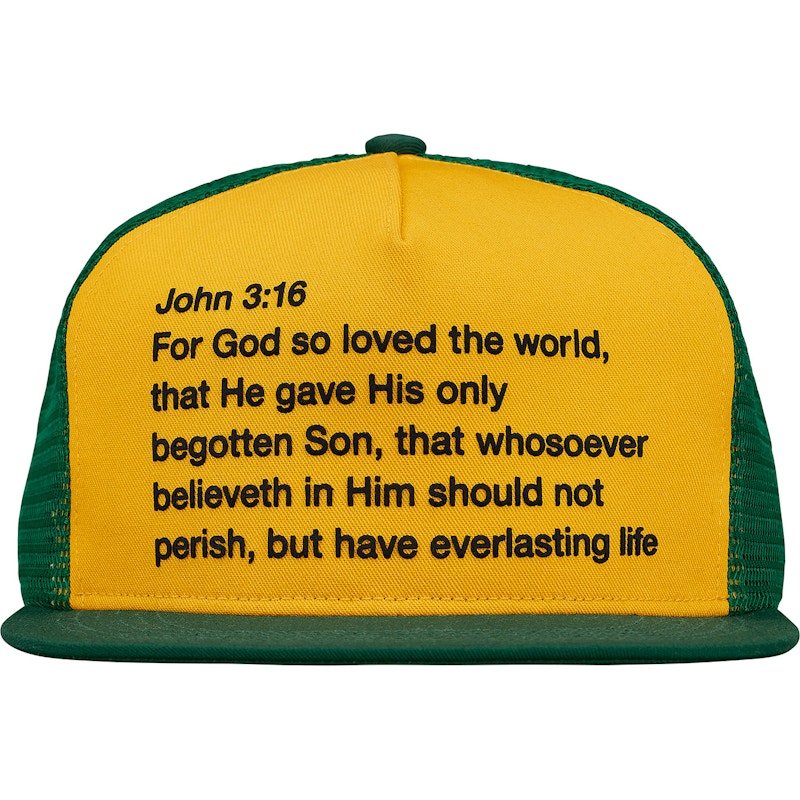 Supreme Preach Mesh Back 5-Panel Green