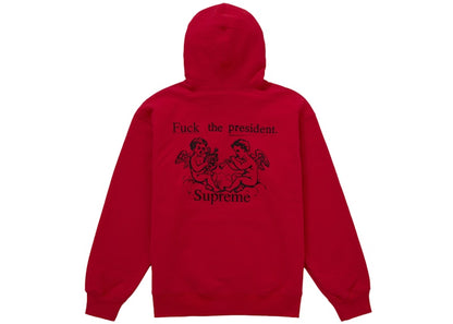 Supreme President Hooded Sweatshirt Red