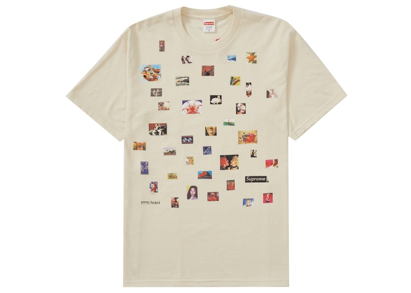 Supreme Pretty Fucked Tee Natural
