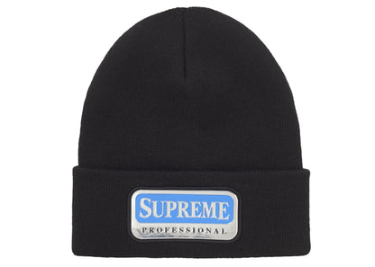 Supreme Professional Beanie Black