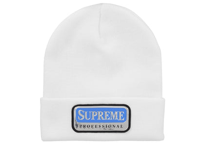 Supreme Professional Beanie White