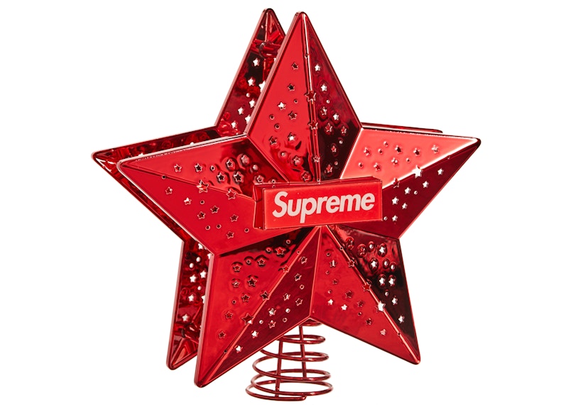 Supreme Projecting Star Tree Topper (EU Plug) Red