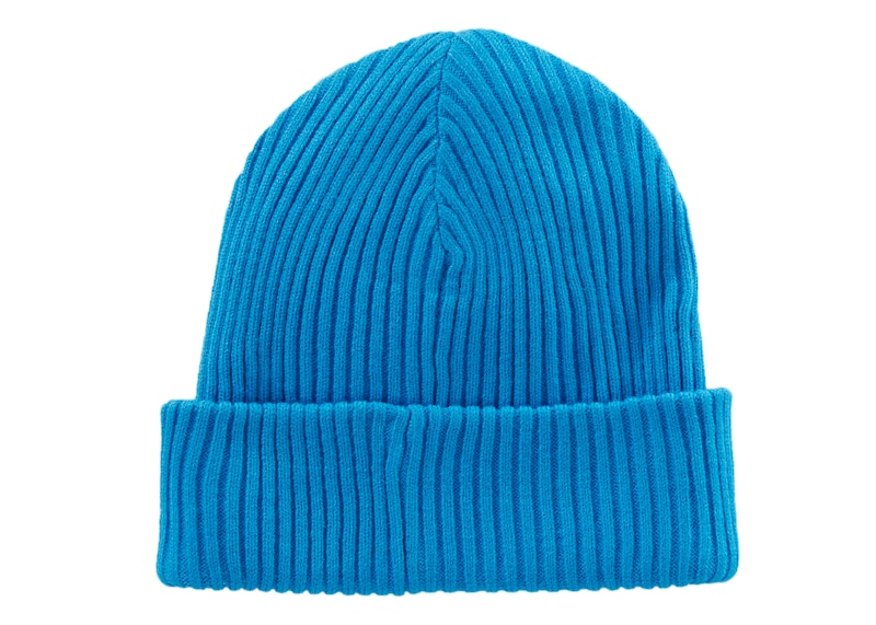 Supreme Property Label Beanie Bright Blue