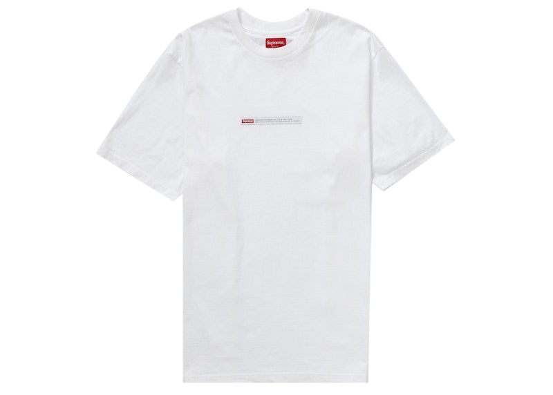 Supreme Property Label S/S Top White