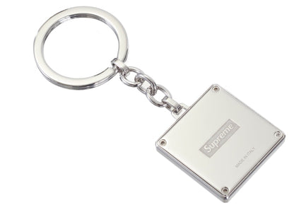 Supreme Puzzle Keychain Silver