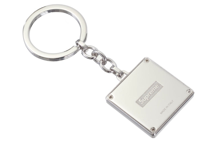 Supreme Puzzle Keychain Silver