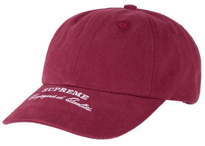 Supreme Qualité 6-Panel Cranberry