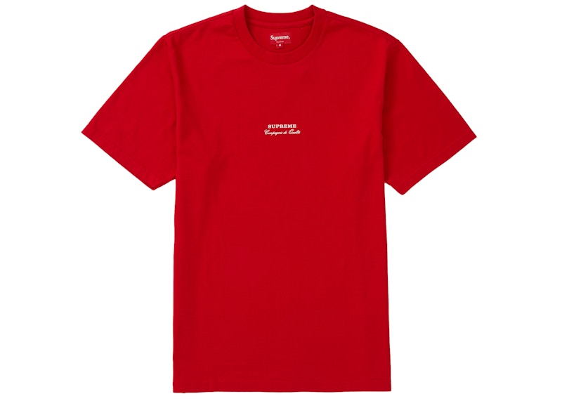 Supreme Qualite Tee Red
