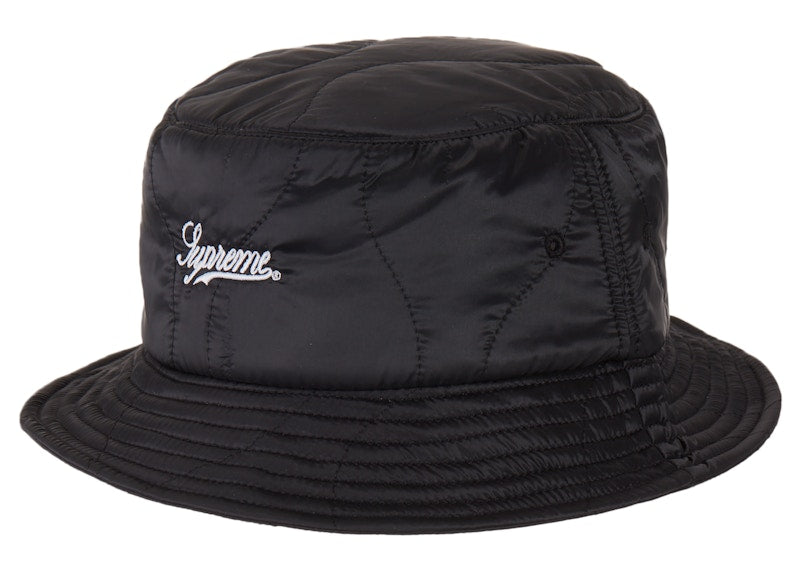Supreme Quilted Liner Crusher Black