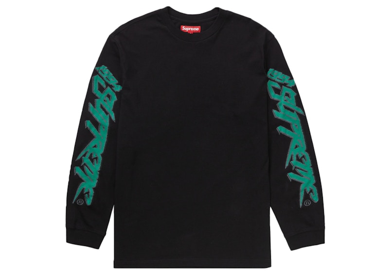 Supreme Racing Intarsia L/S Top Black