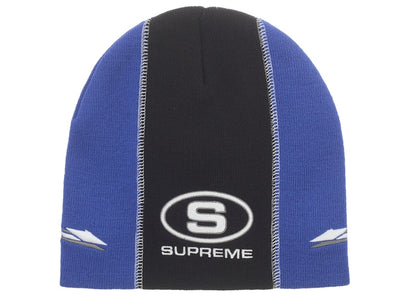 Supreme Racing Panel Beanie Blue