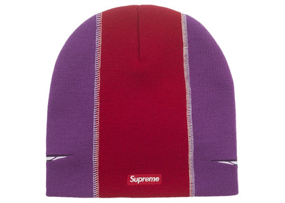 Supreme Racing Panel Beanie Purple