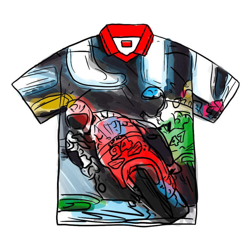 Supreme Racing Soccer Jersey Multicolor