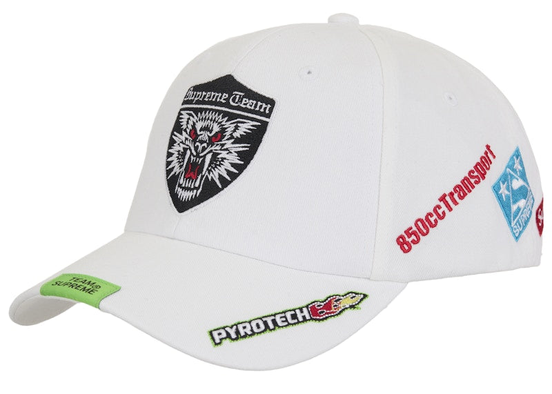 Supreme Racing Team 6-Panel White