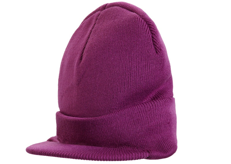Supreme Radar Beanie Eggplant