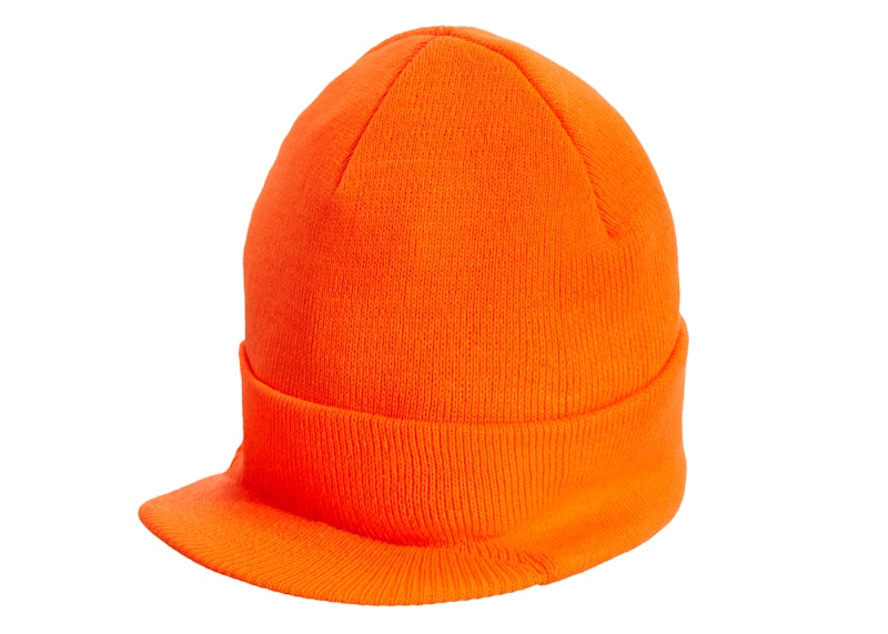 Supreme Radar Beanie Fluorescent Orange