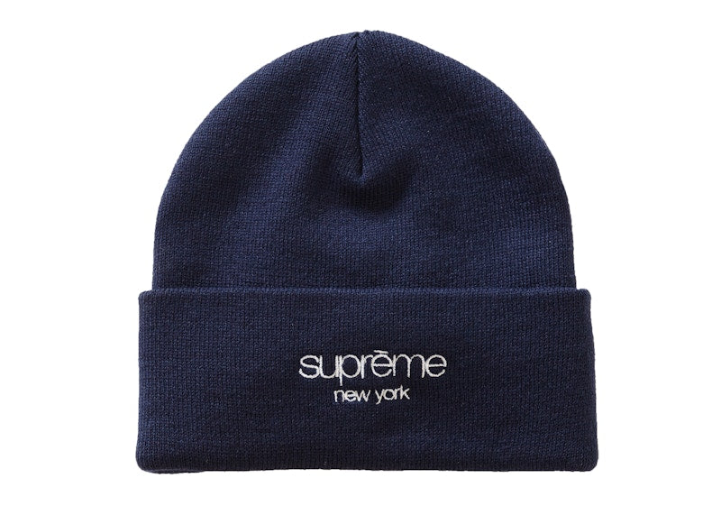 Supreme Radar Beanie Navy