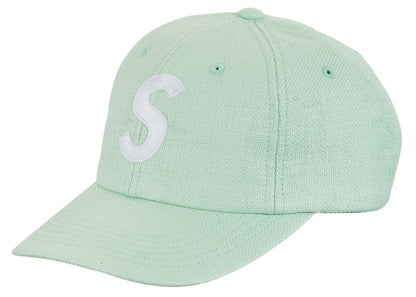 Supreme Raffia S Logo 6-Panel Green