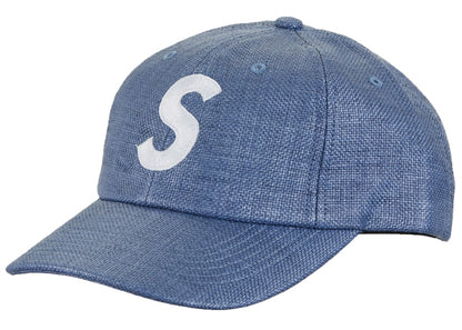 Supreme Raffia S Logo 6-Panel Navy