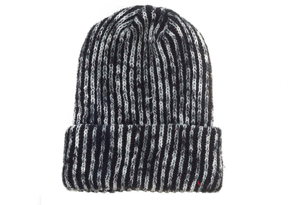 Supreme Rainbow Loose Gauge Beanie Black