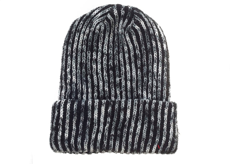Supreme Rainbow Loose Gauge Beanie Black