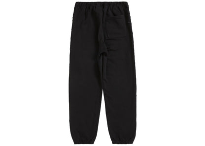 Supreme Raised Embroidery Sweatpant Black