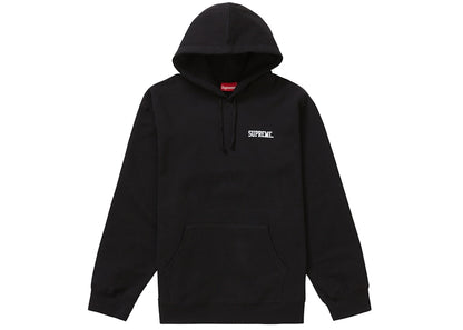 Supreme Ralph Steadman Skull Hooded Sweatshirt Black
