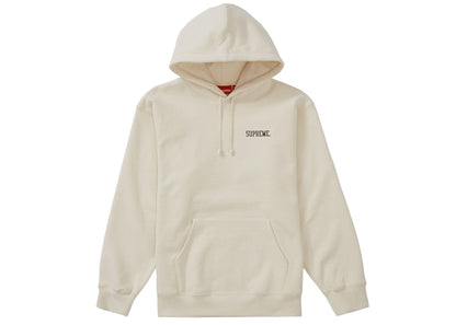 Supreme Ralph Steadman Skull Hooded Sweatshirt Natural