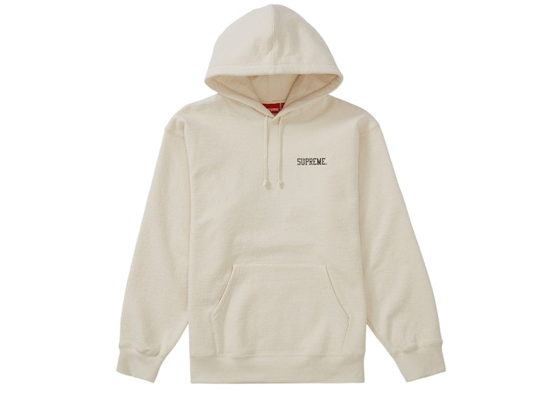 Supreme Ralph Steadman Skull Hooded Sweatshirt Natural
