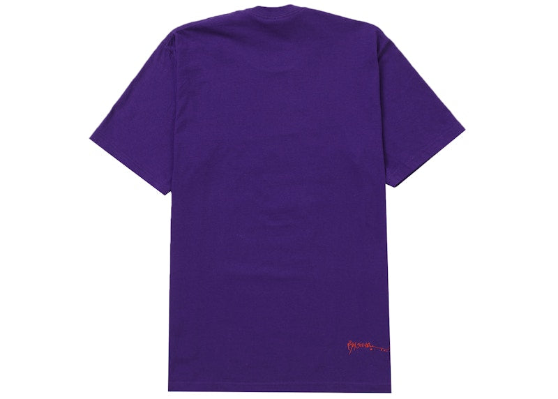 Supreme Ralph Steadman Skull Tee Purple