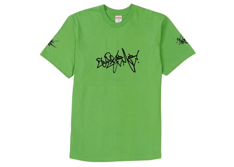 Supreme Rammellzee Tag Tee Green