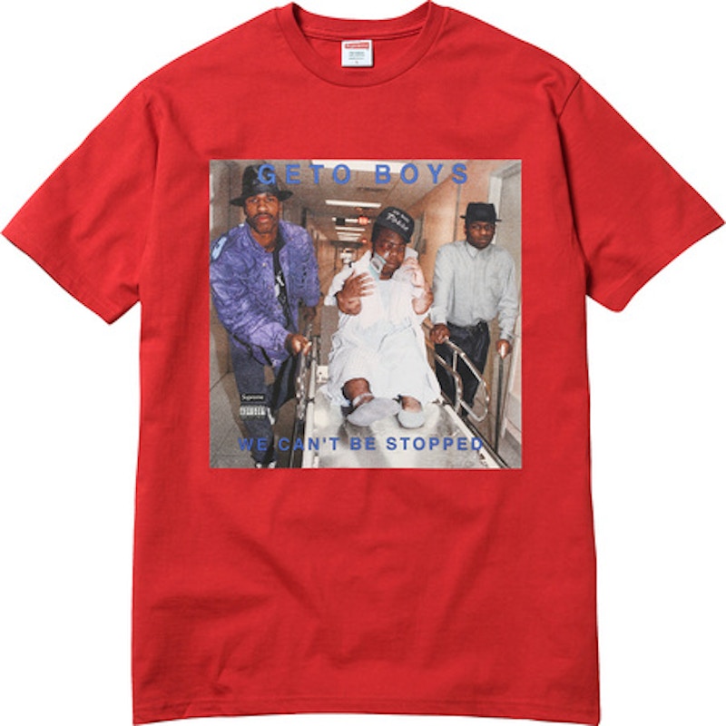 Supreme Rap A Lot Records Geto Boys Tee Red