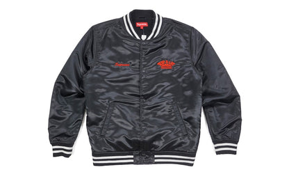 Supreme Rap A Lot Records Satin Club Jacket Black