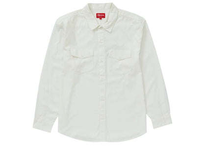 Supreme Raymond Pettibon Work Shirt White