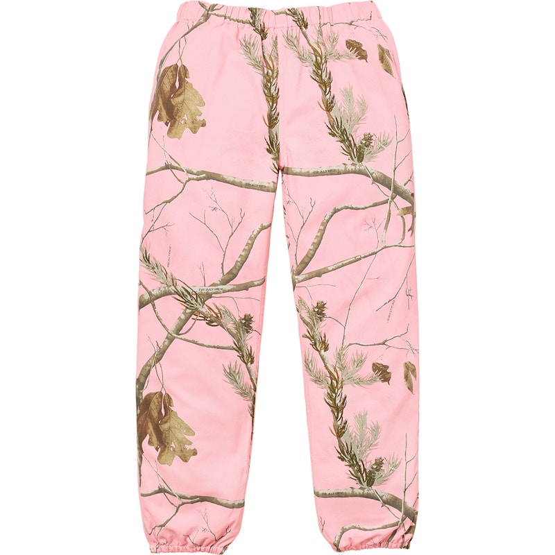 Supreme Realtree Camo Flannel Pant Pink