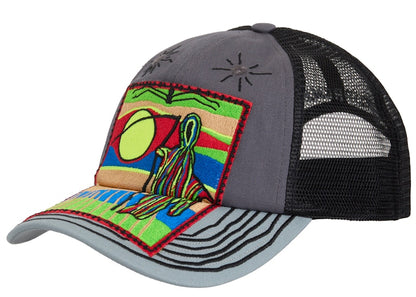 Supreme Reaper Mesh Back 6-Panel Grey