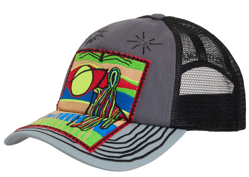 Supreme Reaper Mesh Back 6-Panel Grey