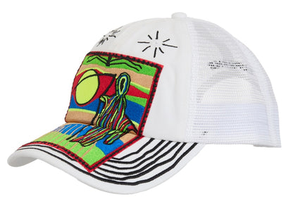 Supreme Reaper Mesh Back 6-Panel White