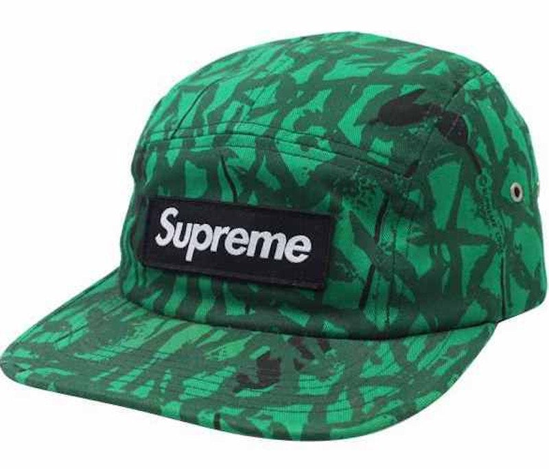 Supreme Reed Camp Cap Green