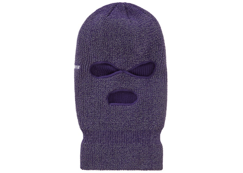 Supreme Reflective Balaclava Purple