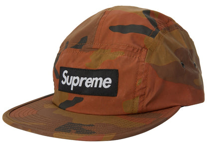 Supreme Reflective Camo Camp Cap Orange