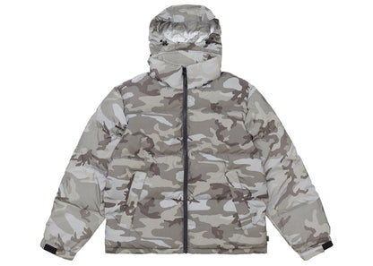 Supreme Reflective Camo Down Jacket Snow Camo